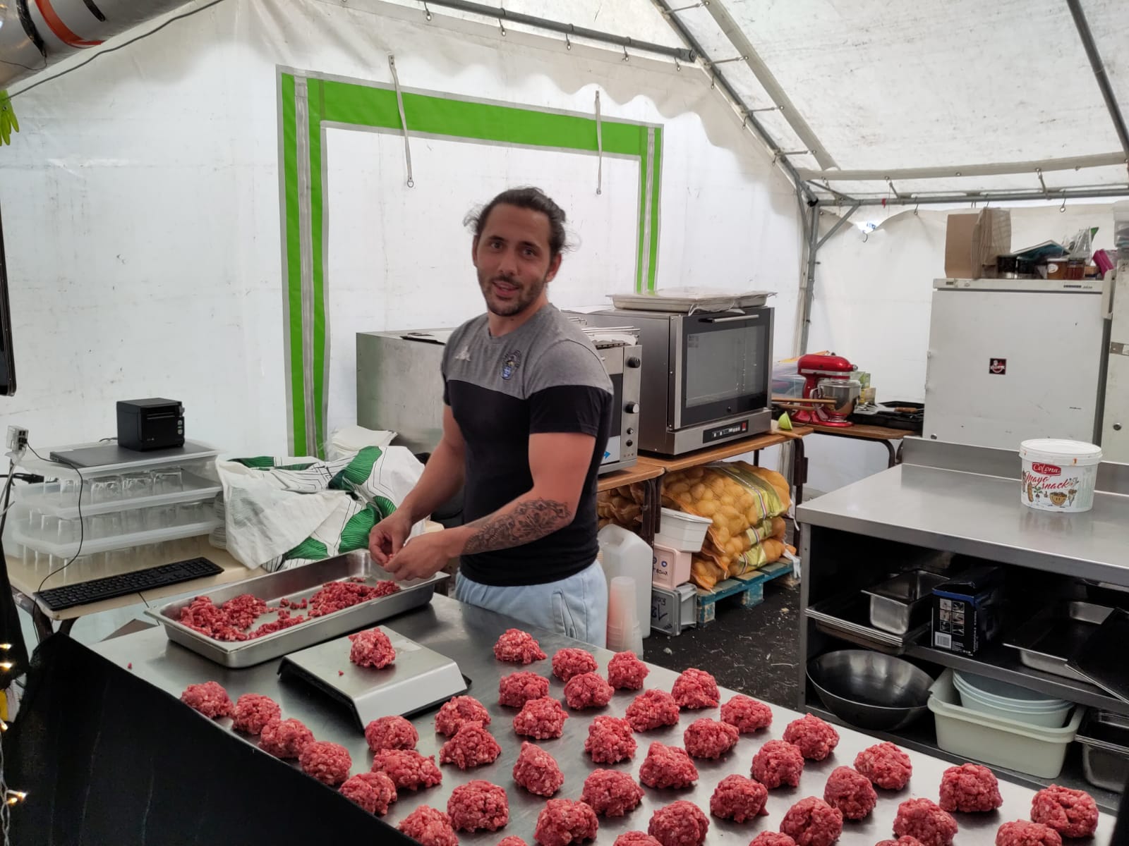 Le bar de la guinguette